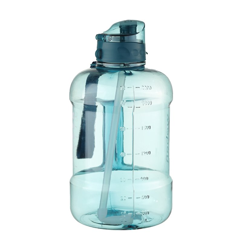 Botellas De Agua Kawaii Camping Hiking Drink Straw Drink 2L Water Bottle Gym Custom Bottles With Straws 2 Liter