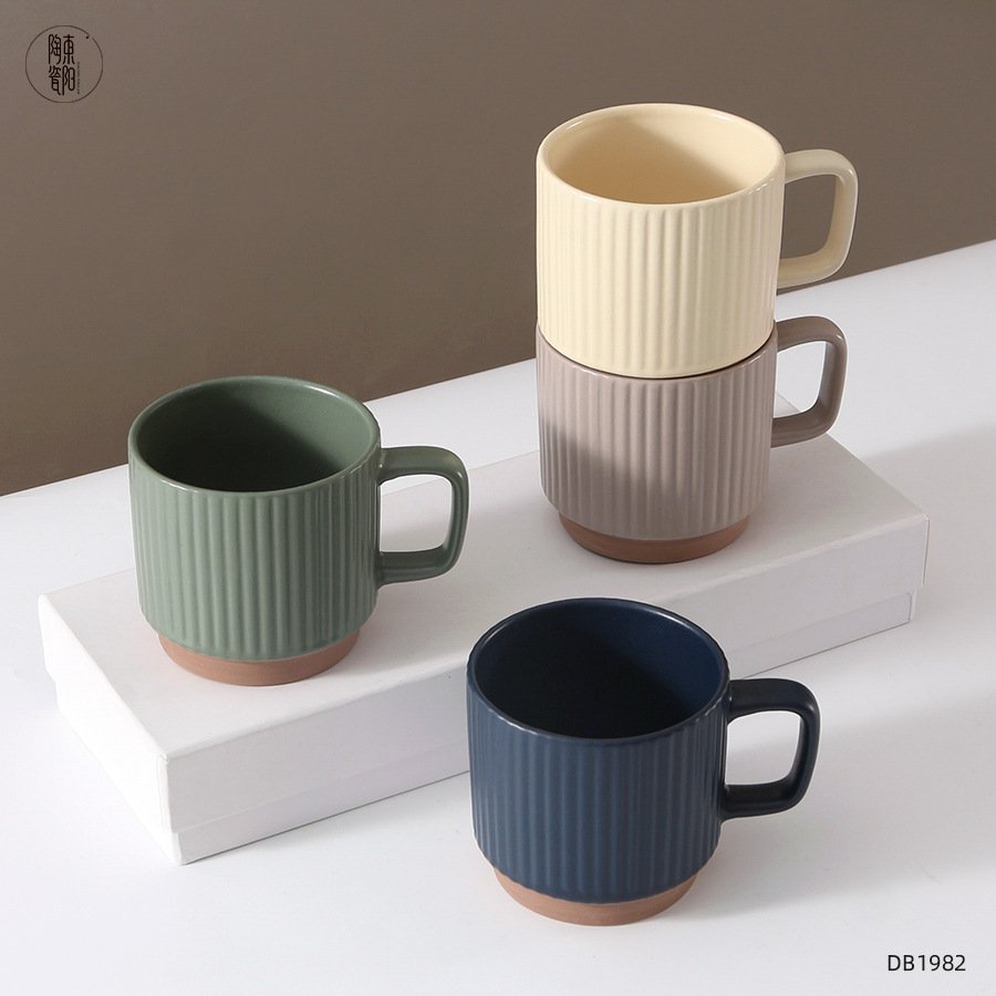 Harmony New Factory Matte Glaze Tea Mugs Sublimation Mugs Supplier Shape Custom Creative Ceramic Beer Coffee Mug With Logo