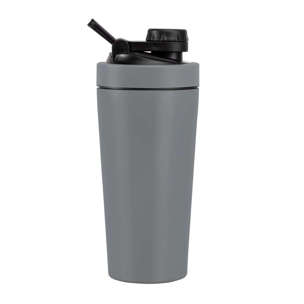 High Quality Double Wall Insulated Thermos Vacuum Flask Custom Color Stainless Steel Sports Protein Shaker Bottle