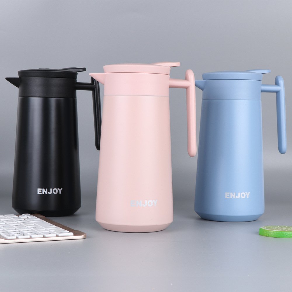 Ama zon Stainless Steel Thermos Water Pot Double Wall Vacuum Flask Vacuum Water Kettle Leak Proof Coffee Pot Water Jug