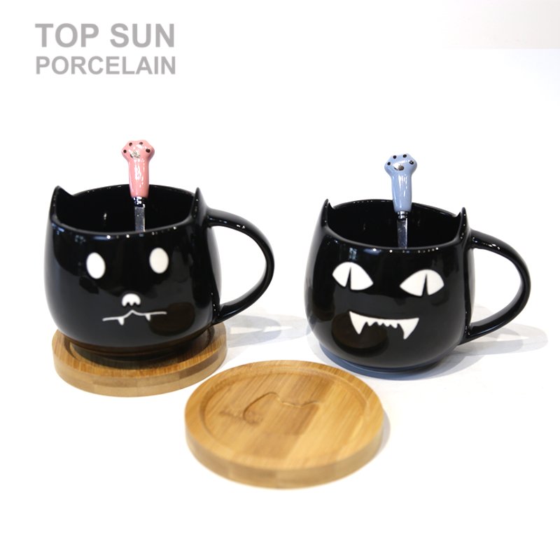 Halloween Color glazed Ceramic Mug Porcelain Mug