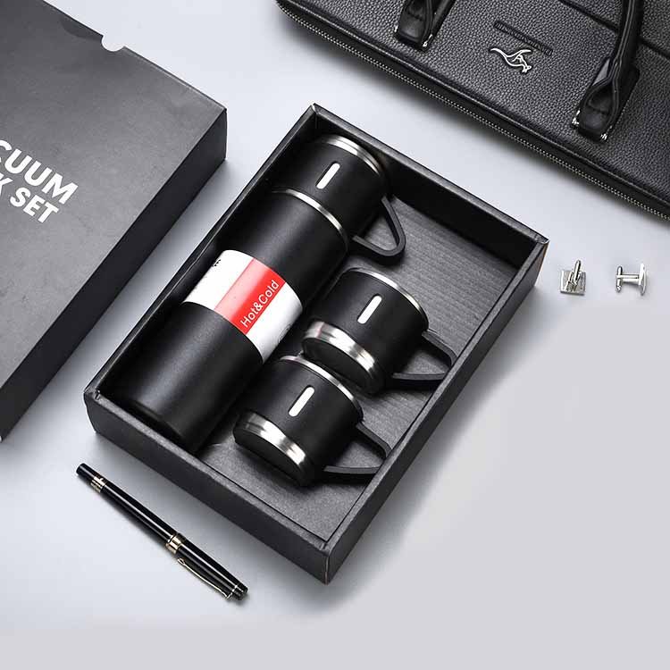 Custom logo Coffee Tea Cup Water Bottle Stainless Steel Vacuum Flask Stainless Steel Bottle