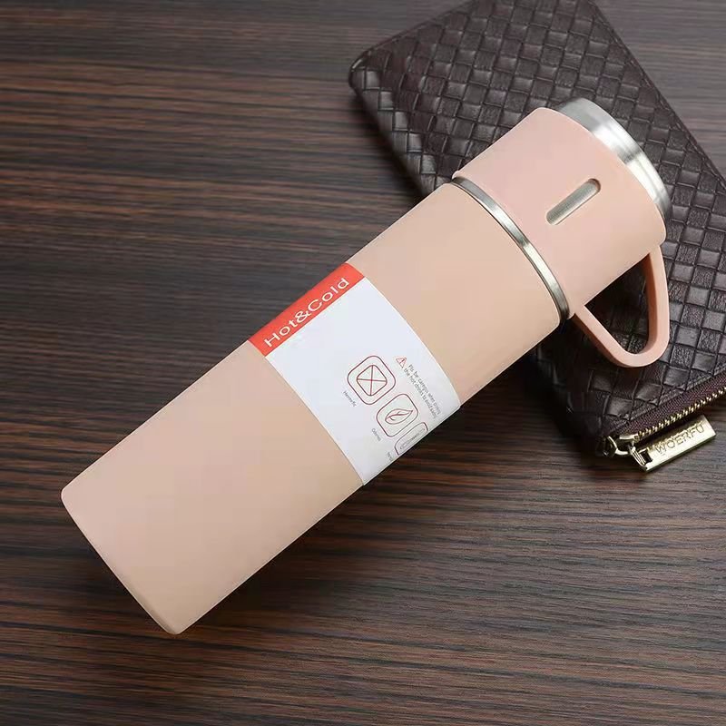 Custom logo Coffee Tea Cup Water Bottle Stainless Steel Vacuum Flask Stainless Steel Bottle