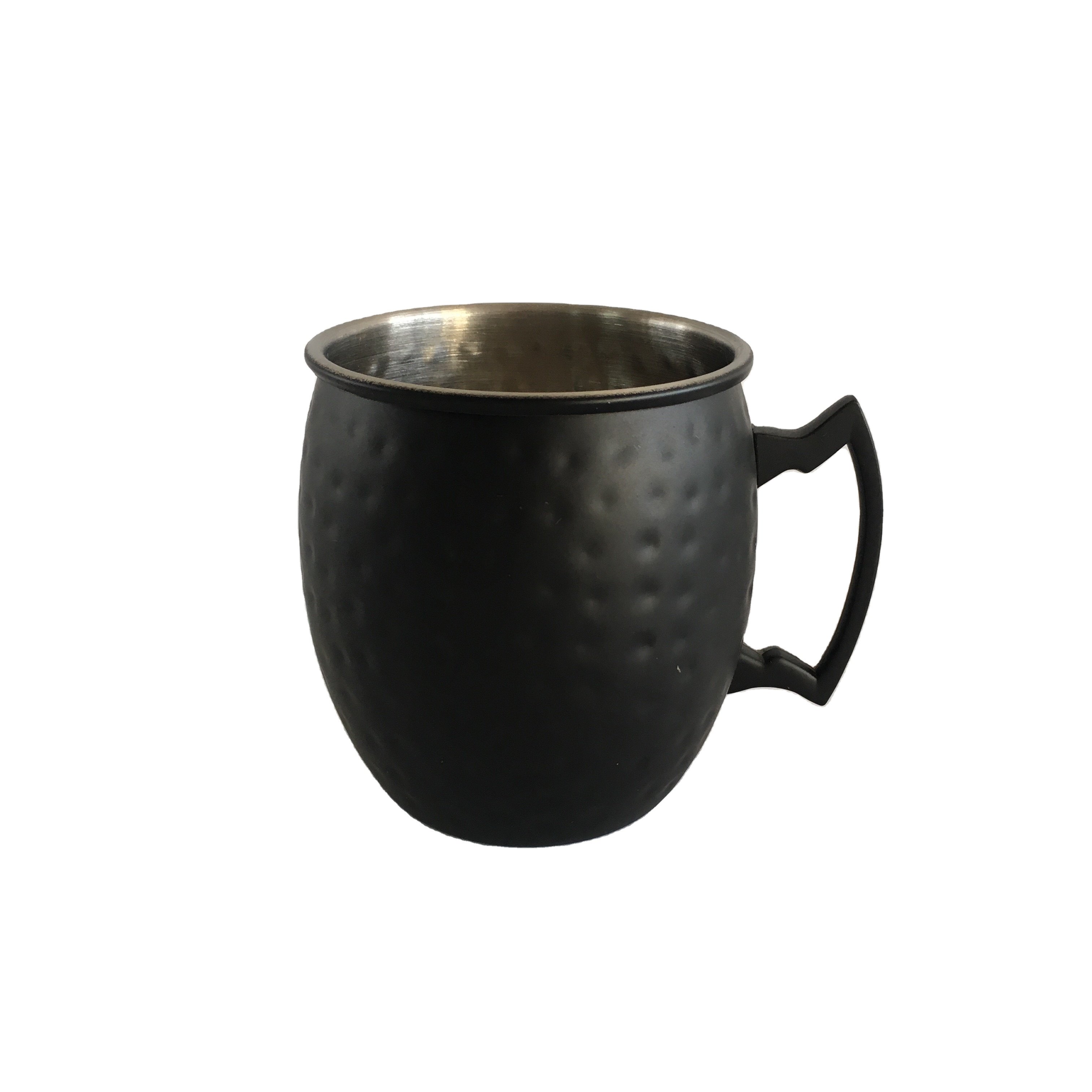 Wholesale Stainless Steel Engraved Brass Plated Wine Wedding Party Beer Cocktail Hammered Cup Moscow Mule Copper Mug