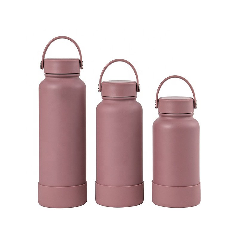 Colorful 304 Stainless Steel Double Wall Thermos Outdoor Sports Large Capacity Vacuum Flask Drinking Bottle Stay Hot Keep Cold