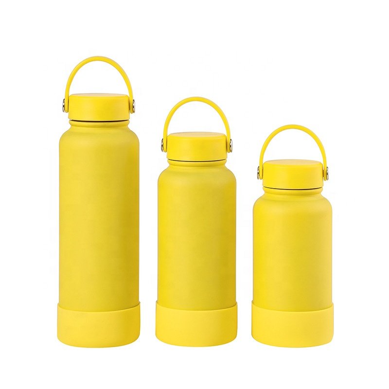 Colorful 304 Stainless Steel Double Wall Thermos Outdoor Sports Large Capacity Vacuum Flask Drinking Bottle Stay Hot Keep Cold