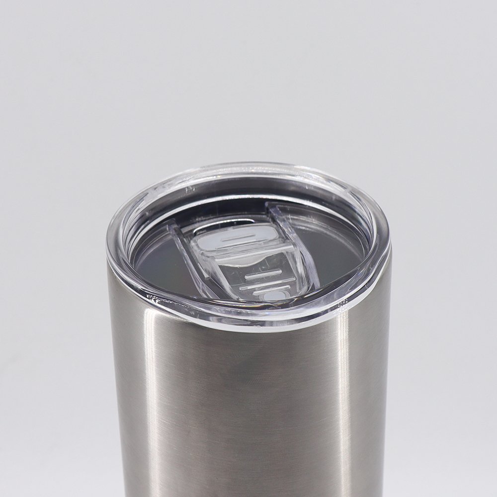 fast shipping 20oz tumbler double walled car travel tumbler cups water bottles silver stainless steel Straight Tumbler