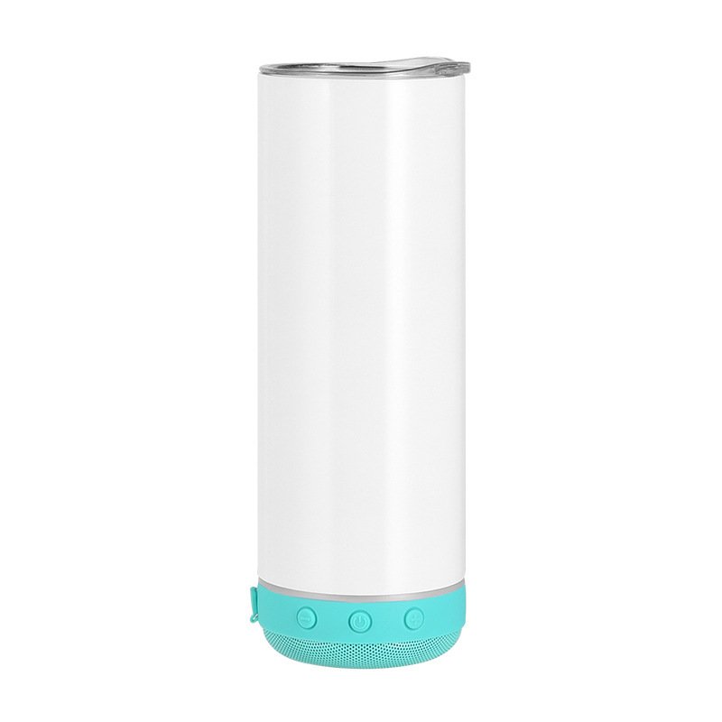 Jetshark Outdoor Portable Bluetooth Audio Vacuum Cup 304 SS 20oz Intelligent Bluetooth Speaker Water Bottle
