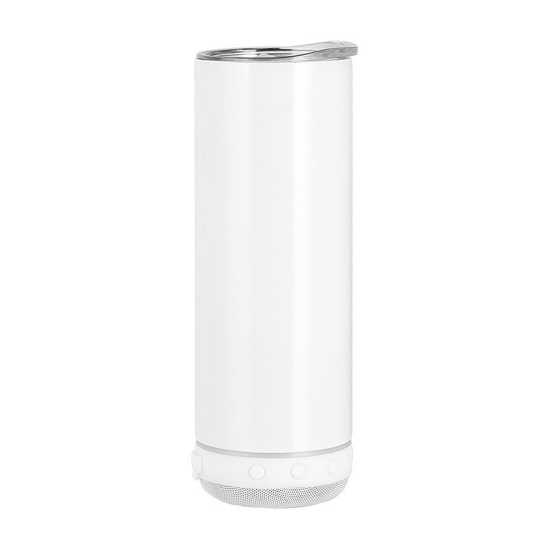 Jetshark Outdoor Portable Bluetooth Audio Vacuum Cup 304 SS 20oz Intelligent Bluetooth Speaker Water Bottle