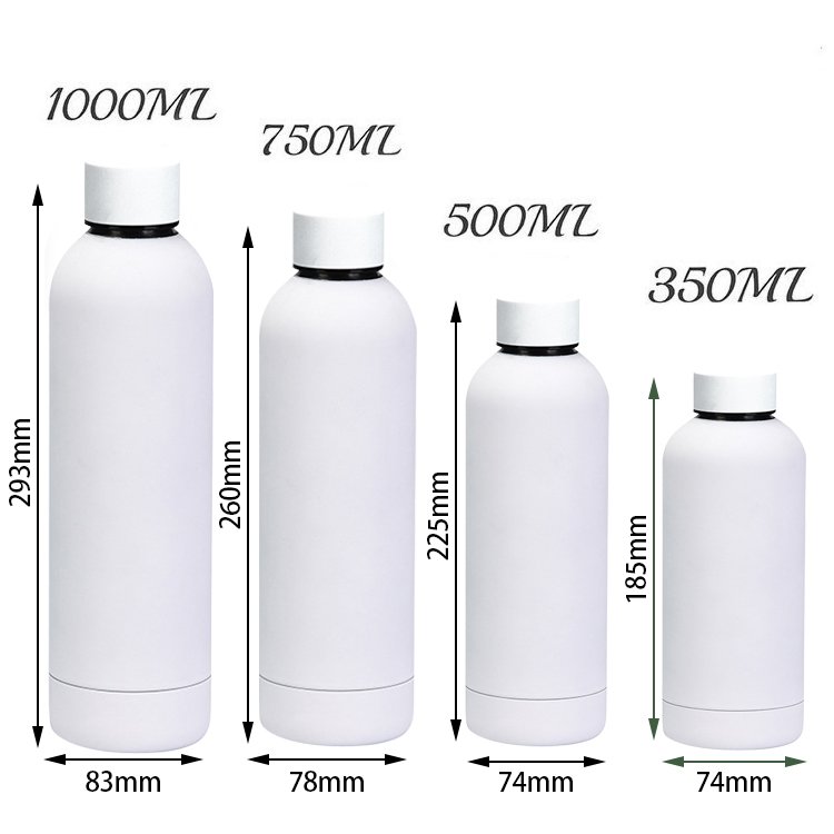 24 hours delivery wholesale tumbler cups 500ml 750ml bottle jars double wall stainless steel water bottle
