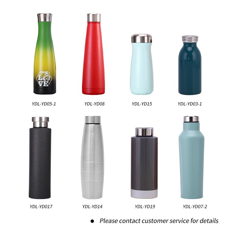 Customized Cola Shaped insulated water bottles Double Wall Stainless Steel Sport Cup Gym fitness Leak Proof vacuum flasks