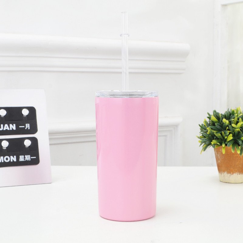 Sublimation Tumbler Skinny Straight Tumbler Sports Coffee Cup Wholesale Stainless Steel Water Bottle Travel Mug