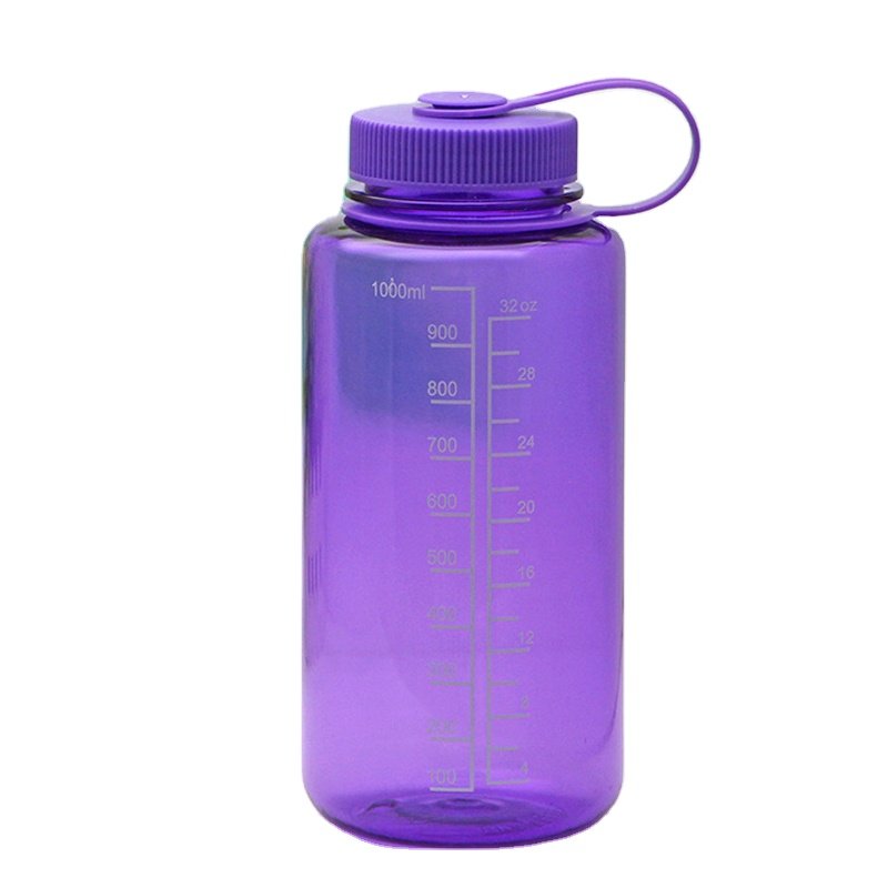 Wholesale Custom Logo Tritan Water Bottle BPA Free Space Bottle 1000ml Water Bottle with Wide Mouth Lid