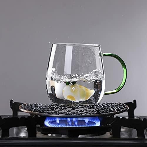 3D Coffee Mug Borosilicate Glass Cute Animal Inside Cup Cartoon Figurine Teacup Christmas Birthday Valentine's Day Gift for Kids