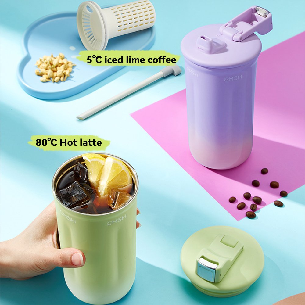 New Launching Wholesale Coffee Cups Vacuum Insulated 316 Stainless Steel Coffee Mugs