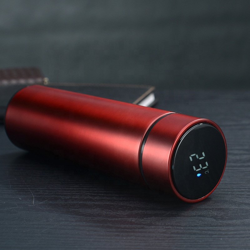 500ml stainless steel vacuum Insulated thermos cup double Walled travel thermos coffee mug water bottle with custom logo