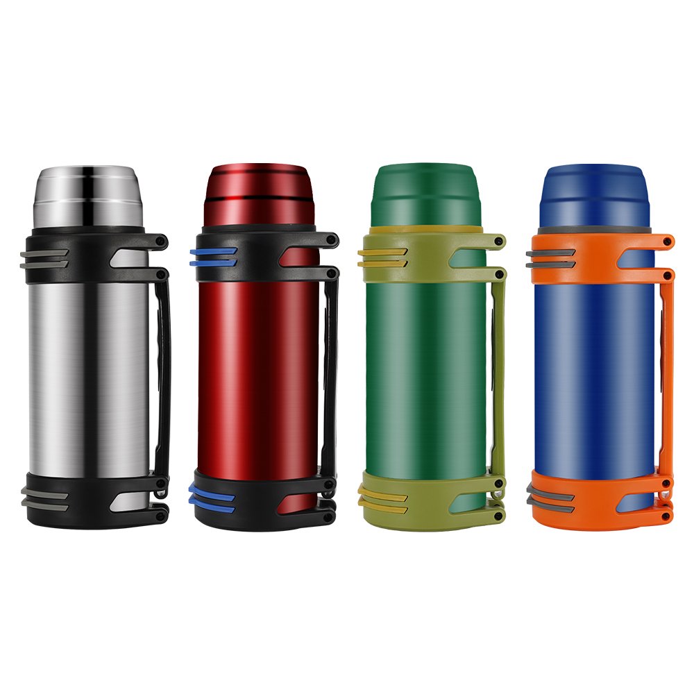 2L NEW Product Large Capacity stainless steel pot Double Wall vacuum flasks thermos pot with handle