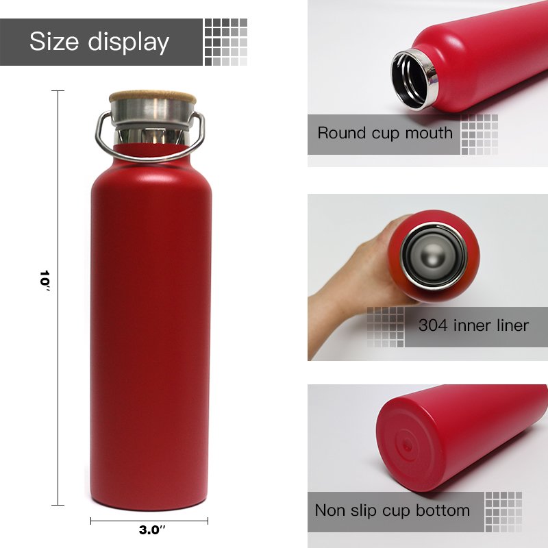 Big Mouth Double-Wall Stainless Steel Water Bottle Stainless Steel Water Bottle Thermos Vacuum Flask