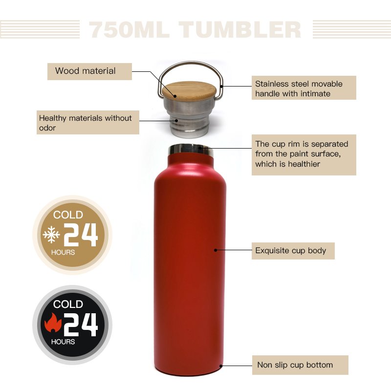 Big Mouth Double-Wall Stainless Steel Water Bottle Stainless Steel Water Bottle Thermos Vacuum Flask