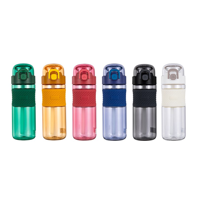 New Products 20OZ 600ml custom Leak Proof Tritan Water Bottle with Hidden Handle BPA Free 600ml Outdoor Activities and Travel