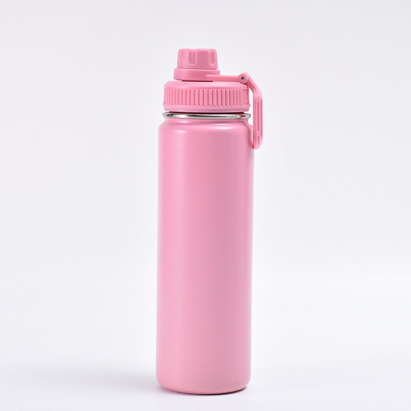 Popular Sports Vacuum Flask Lock Lid Insulated Stainless Steel Water Bottle with Custom Logo