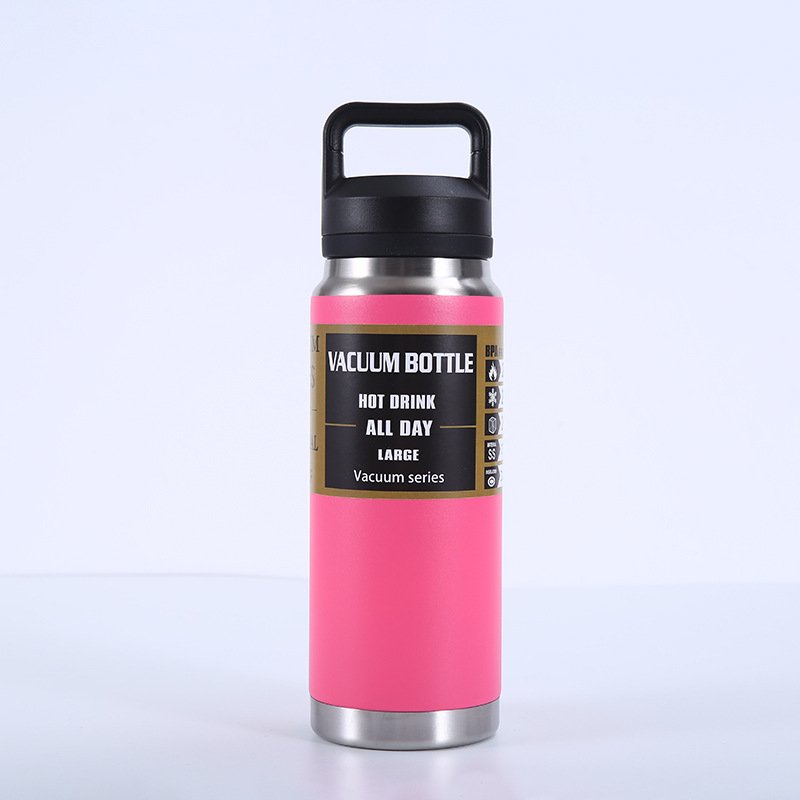 Wholesale YETIRambler 26 oz Bottle stainless steel with Chug Lidvacuum insulated yetitumbler custom logo Yetii Water Bottle