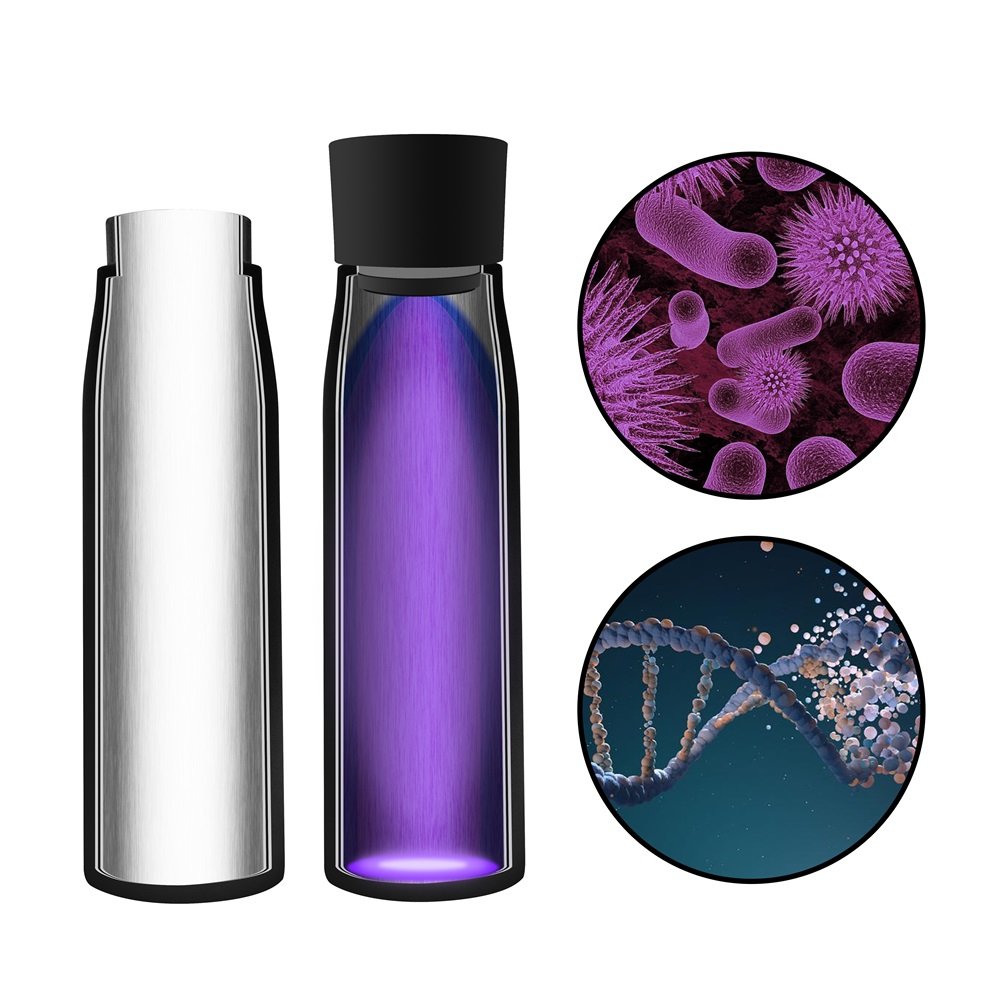 Smart UV tumbler temperature thermo self-cleaning water bottles 500 ml dropshipping
