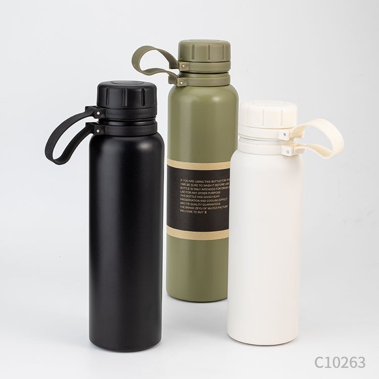 Mikenda Metal bottle Retro 500ML vacuum flasks bottle travel insulated stainless steel