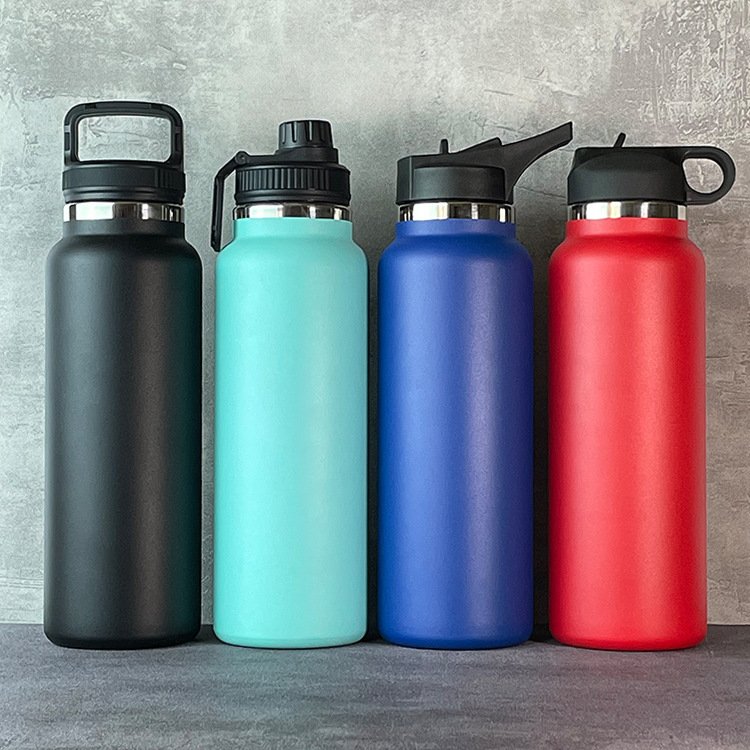 rayko custom 12oz to 64oz insulated stainless steel water jug hot water bottle