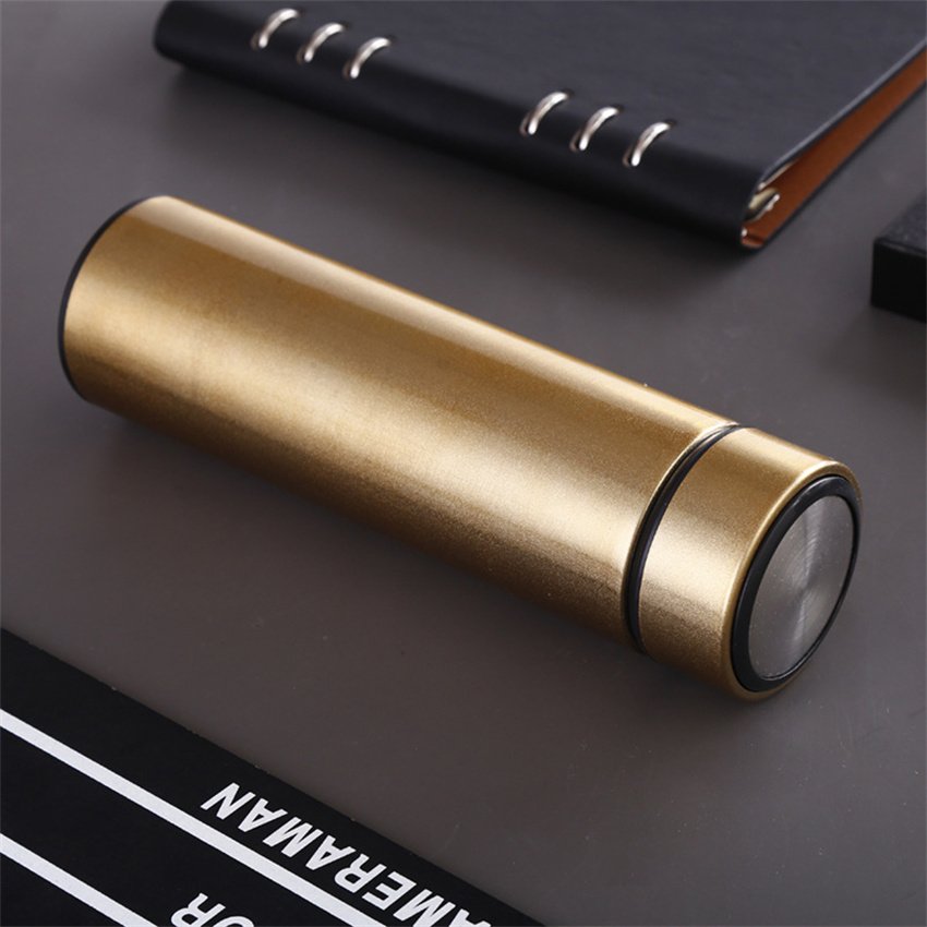Bpa-free Double Wall Stainless Steel Thermos Time Reminder LED Temperature Display Vaccum Flasks Smart Water Bottle Cup