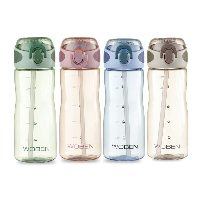Botella De Agua De Vidrio Tapa De Bambu Personalised Hydrate Bottles Sports 500ml Water Bottle Camping PC Adults Modern Camp