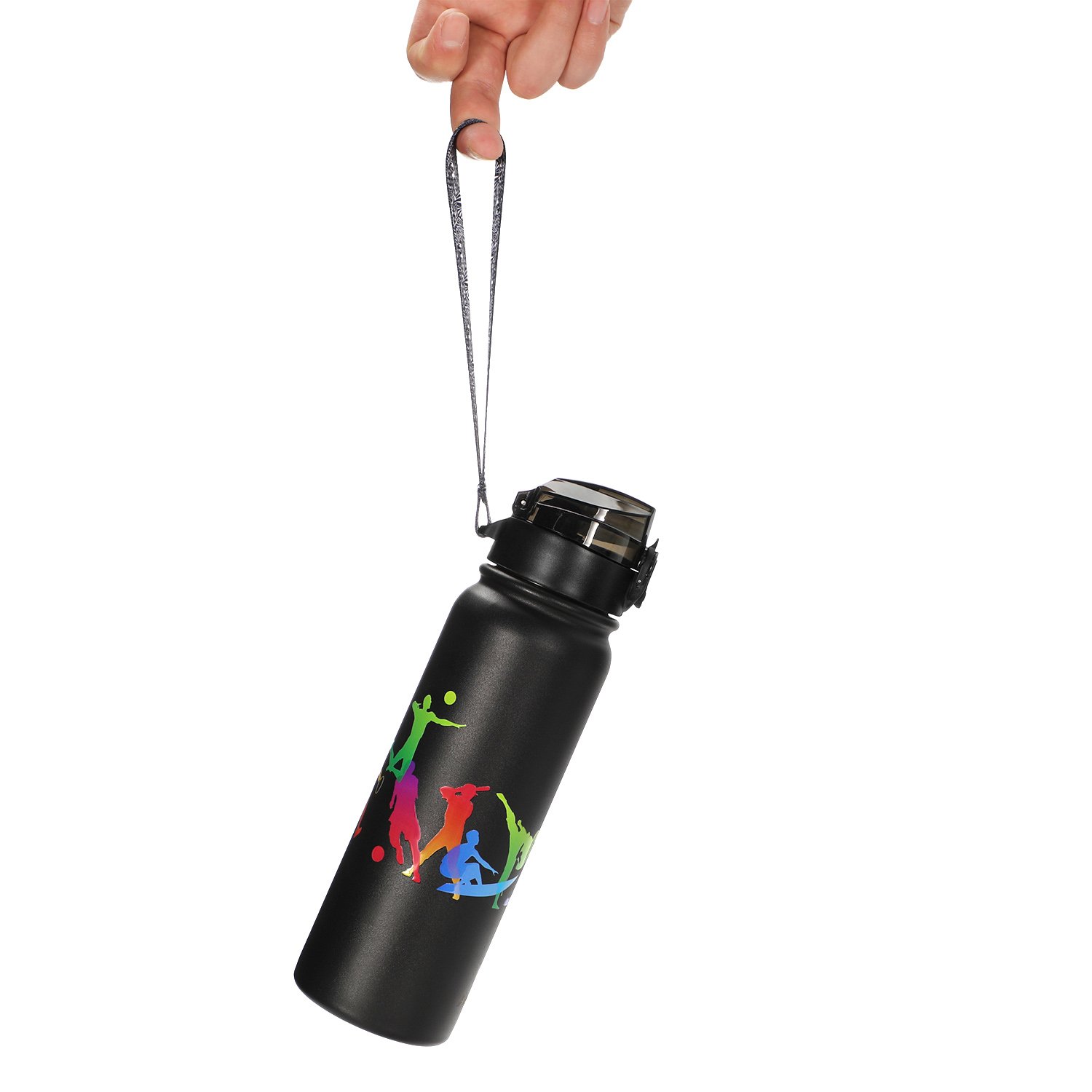 600ml 20oz Stainless Steel Double Wall Water Bottle Thermos Portable Vacuum Sports Flask Tumbler Office with Custom Logo