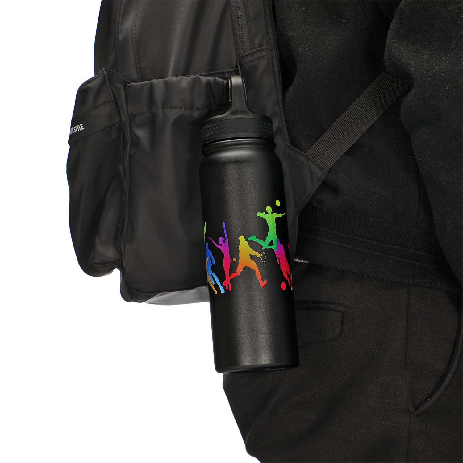 600ml 20oz Stainless Steel Double Wall Water Bottle Thermos Portable Vacuum Sports Flask Tumbler Office with Custom Logo
