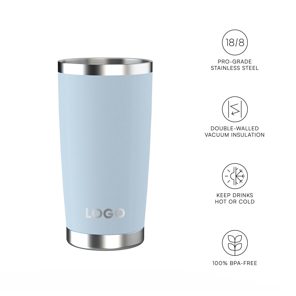 10OZ 20OZ 30OZ double vacuum insulated mug with straw stainless steel Tumbler