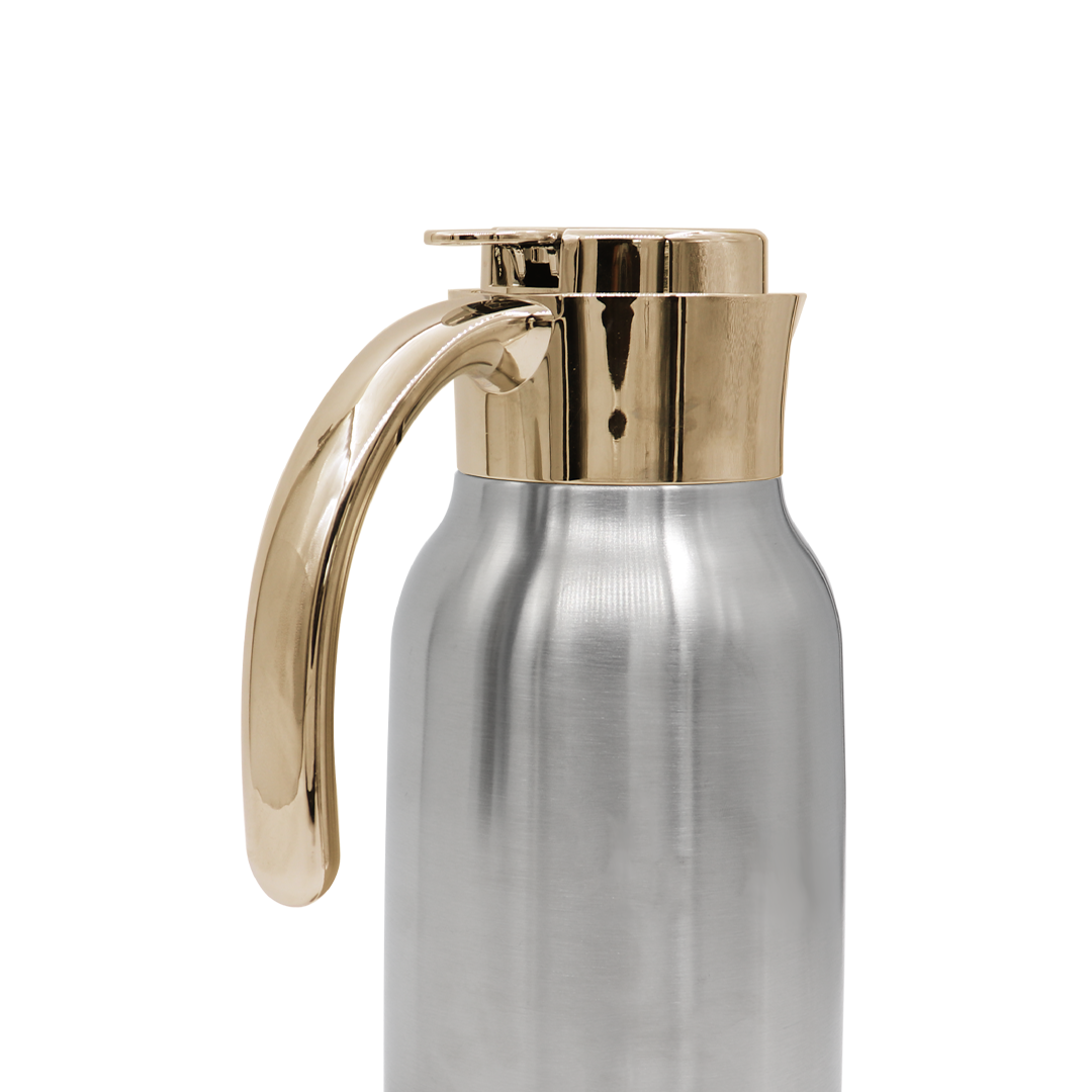 Factory New Design Customized Stainless Steel Vacuum Flask Coating With Pattern Coffee Pot Jug Suitable For Party And Home Hotel