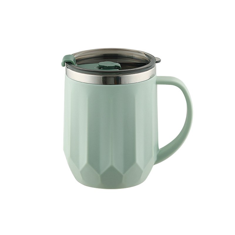 304 Stainless Steel Thermos Tumbler Office Portable Insulated Mug Couple Straw Cup Vacuum Milk Cups Double Drinking Cup