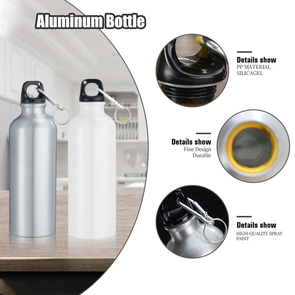 High Quality Wholesale Sublimation alu.Reusable Aluminum Water Bottle Custom Logo
