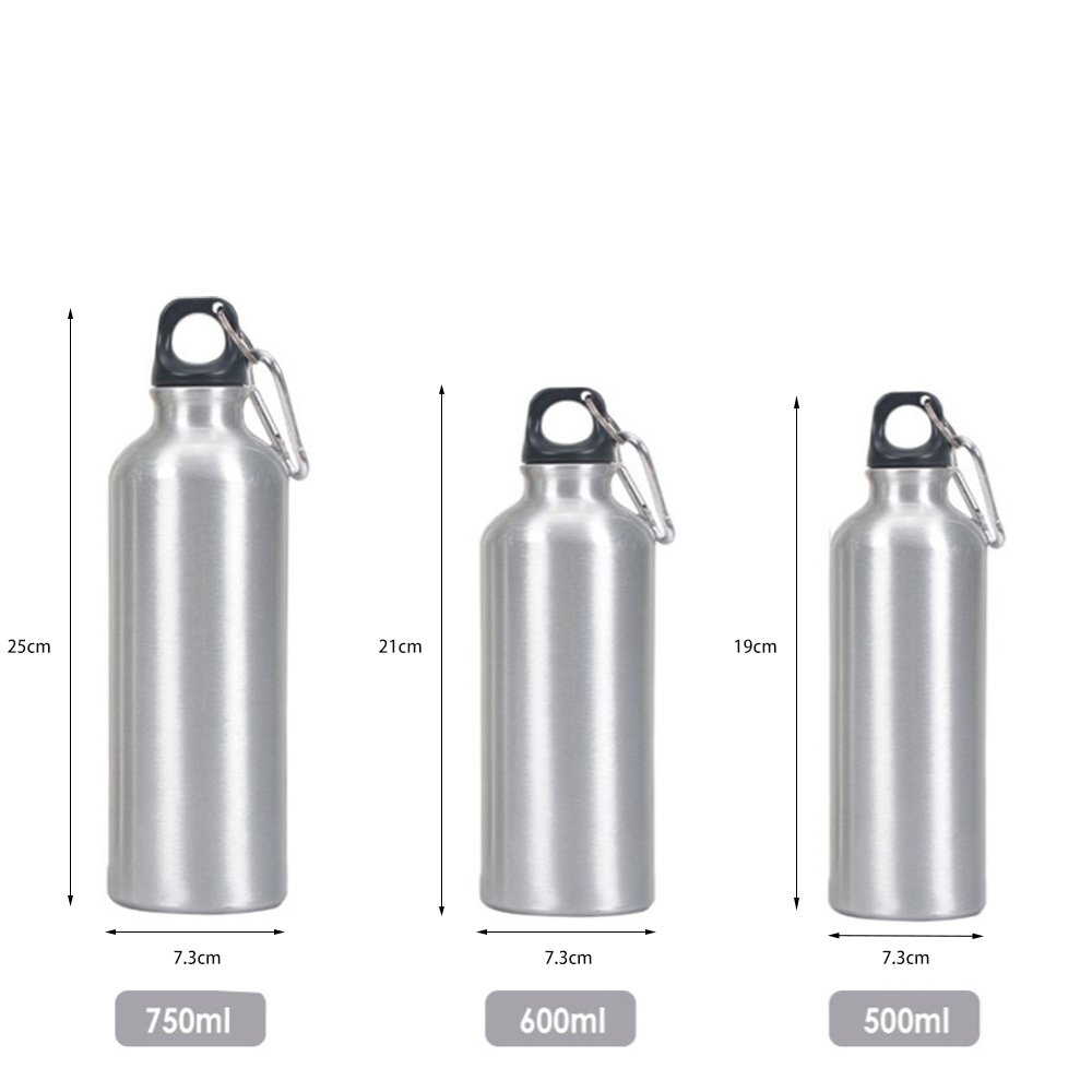 High Quality Wholesale Sublimation alu.Reusable Aluminum Water Bottle Custom Logo