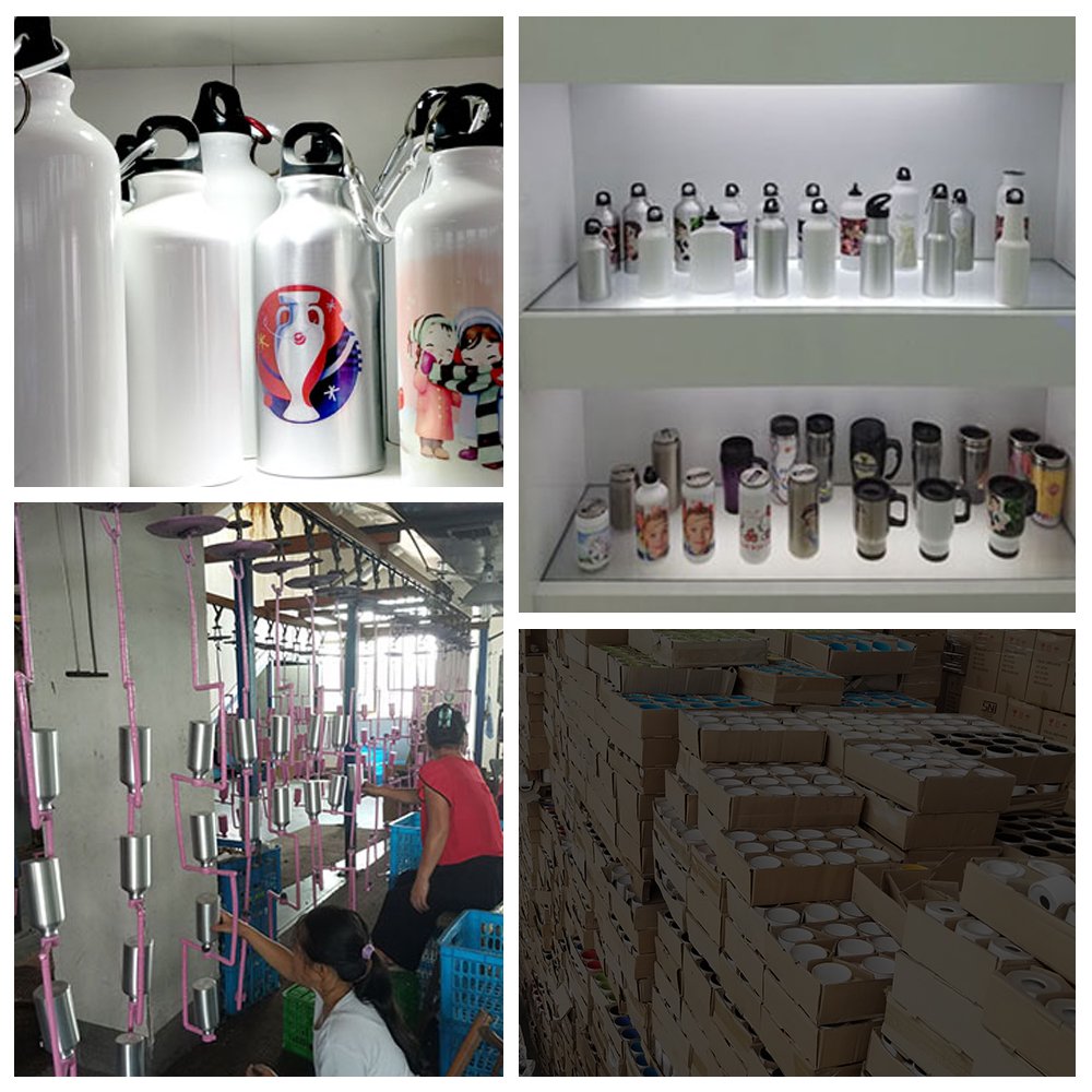 High Quality Wholesale Sublimation alu.Reusable Aluminum Water Bottle Custom Logo