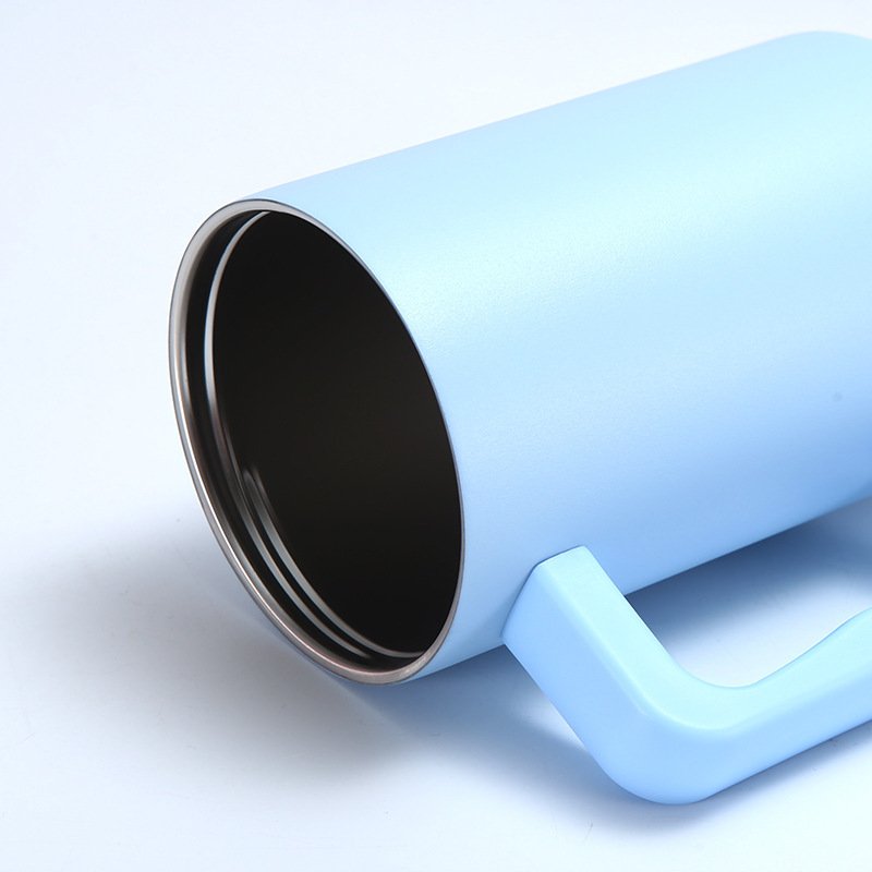 40oz Travel Mug Stainless Steel Vacuum Insulated Water Cups Engraved 40oz Tumbler With Straw Handle Tumbler 40oz