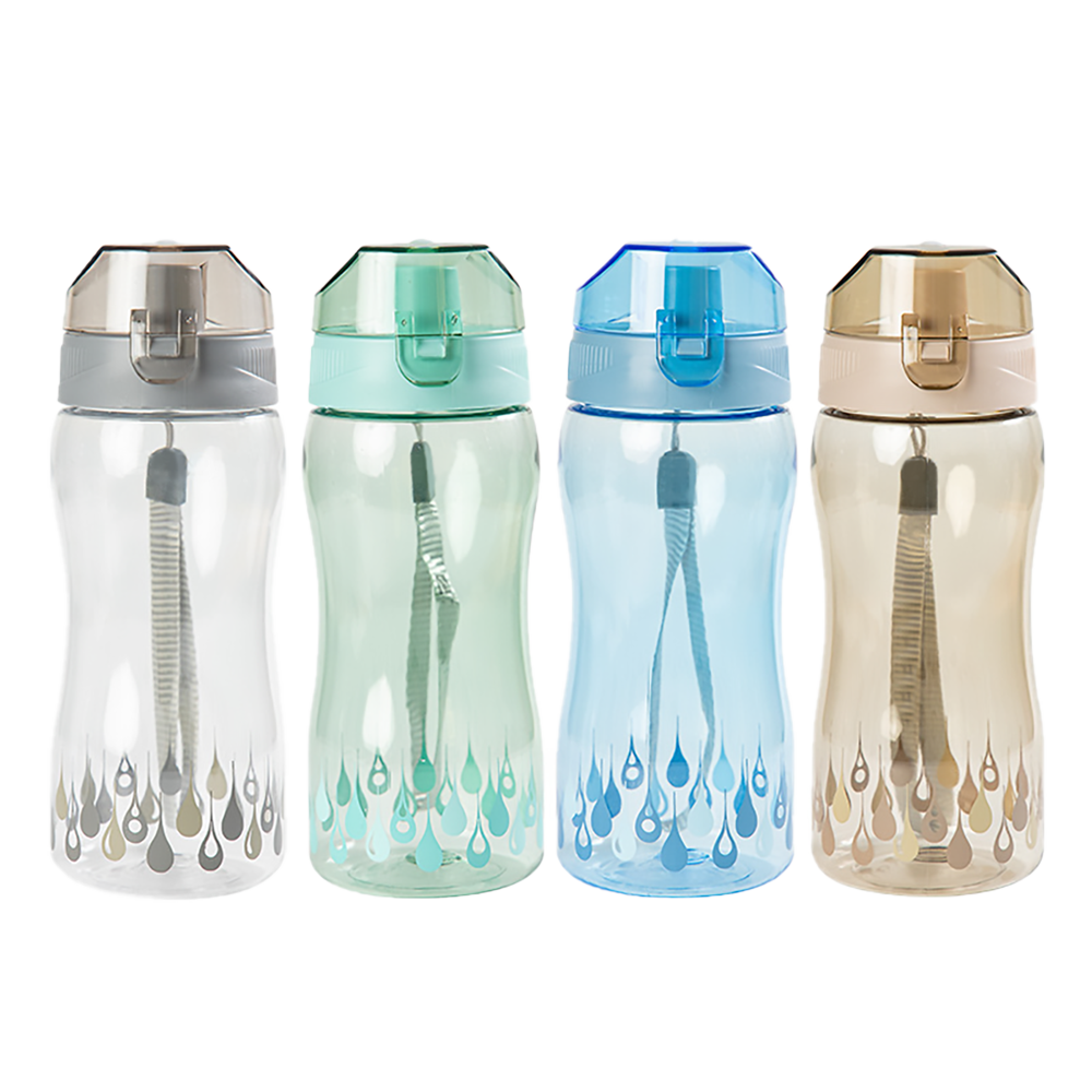 Hiking Sport Plastic Water Bottle Clear Sports Water Bottles Sports Water Bottles With Custom Logo