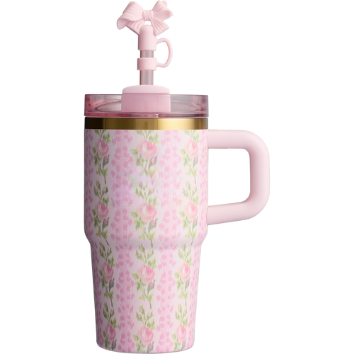 14oz double-wall vacuum insulation H2.0 mug hot sale tumbler with lid and straw