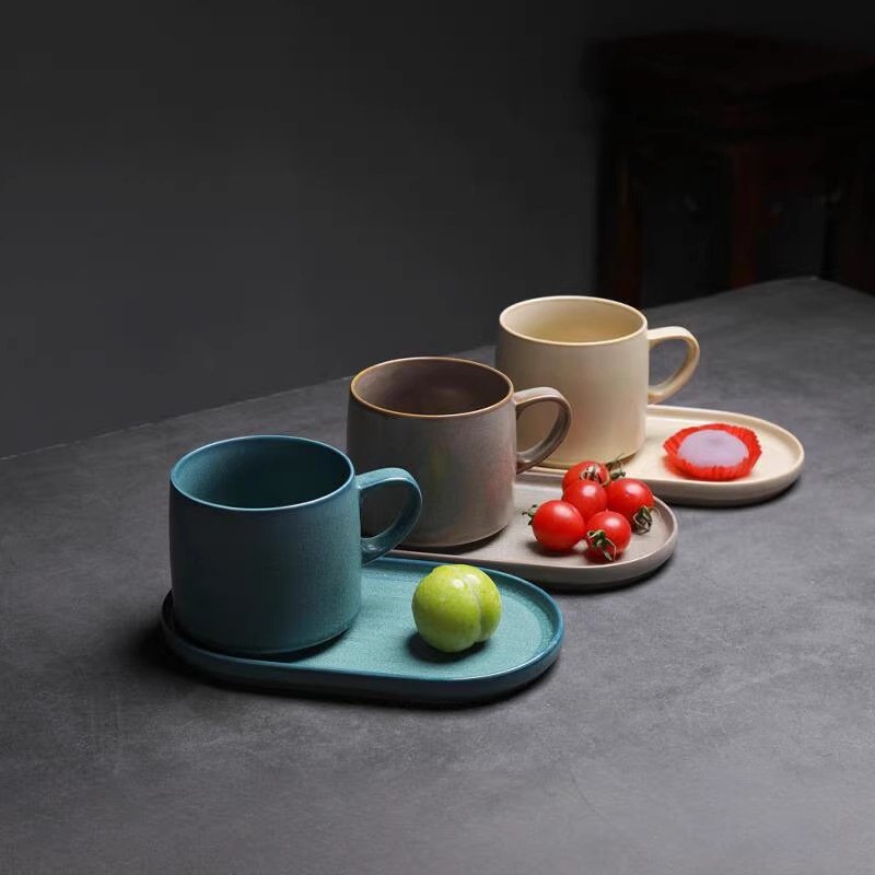 Luxury Porcelain Espresso Cup Set Ceramic Tea Cup With Saucer Afternoon Tea Set Coffee Mug
