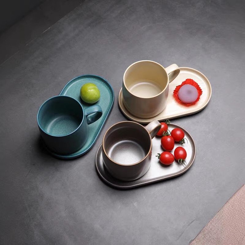 Luxury Porcelain Espresso Cup Set Ceramic Tea Cup With Saucer Afternoon Tea Set Coffee Mug
