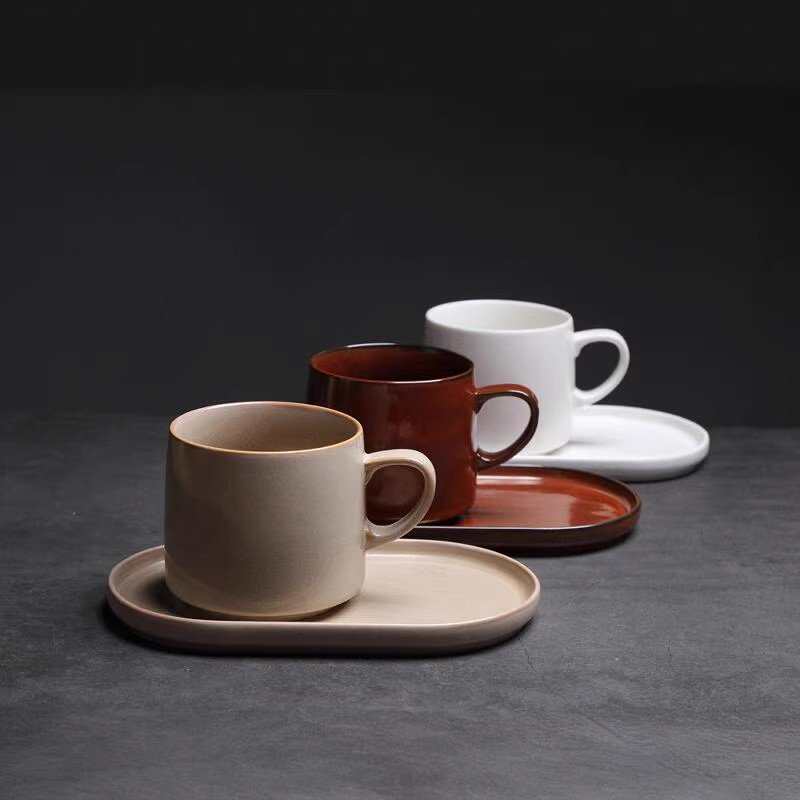 Luxury Porcelain Espresso Cup Set Ceramic Tea Cup With Saucer Afternoon Tea Set Coffee Mug