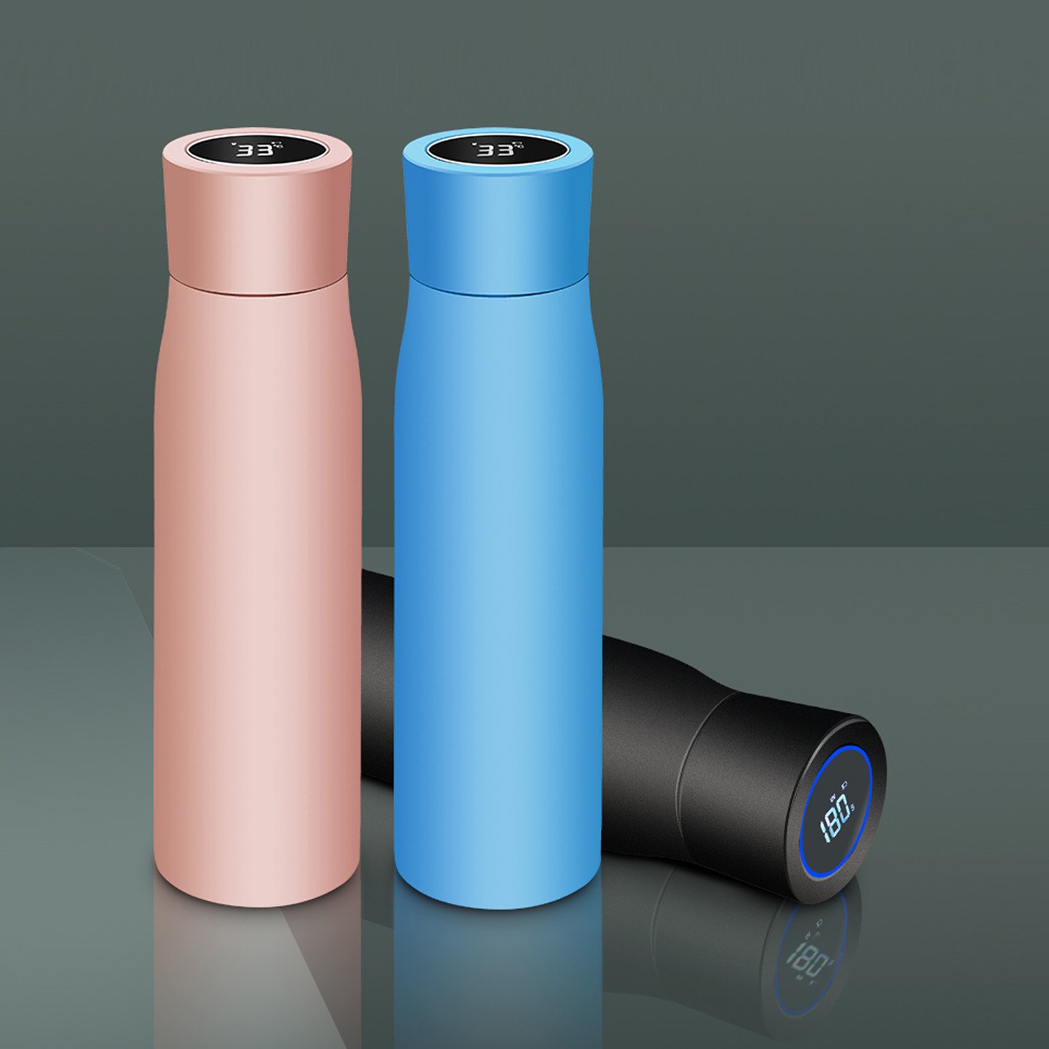 Manufacturer Top Seller 2024 Self-Clean UV Smart Vacuum Flasks with Drink Reminder and Temperature Displaying 500ml