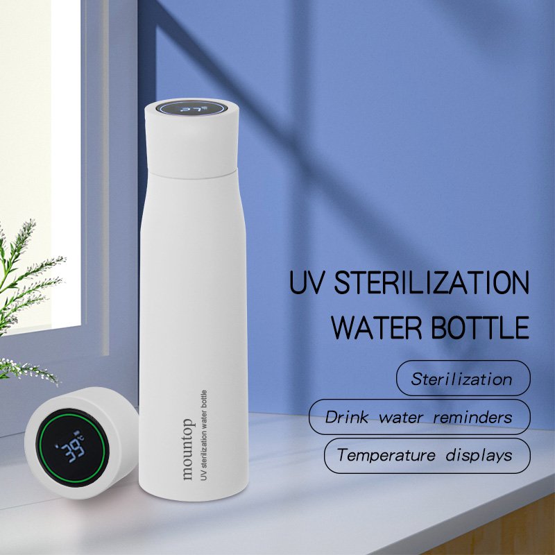 Manufacturer Top Seller 2024 Self-Clean UV Smart Vacuum Flasks with Drink Reminder and Temperature Displaying 500ml