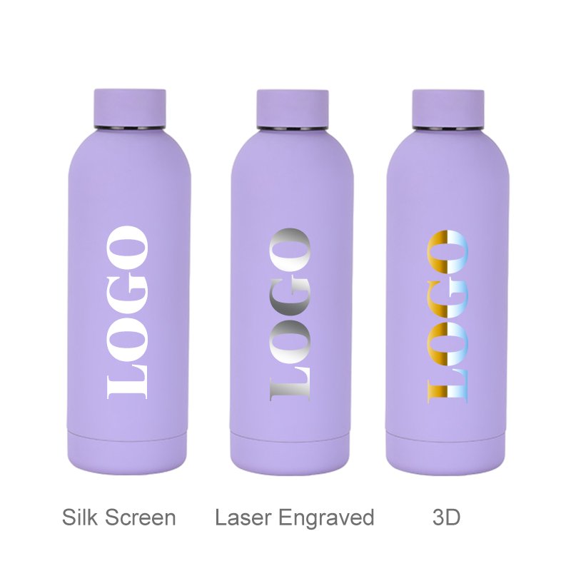 Wholesale Custom Logo 750ml/25oz Vacuum Flasks 304 Stainless Steel Gym Sport Water Bottles 750ml BPA Free Ready to Ship