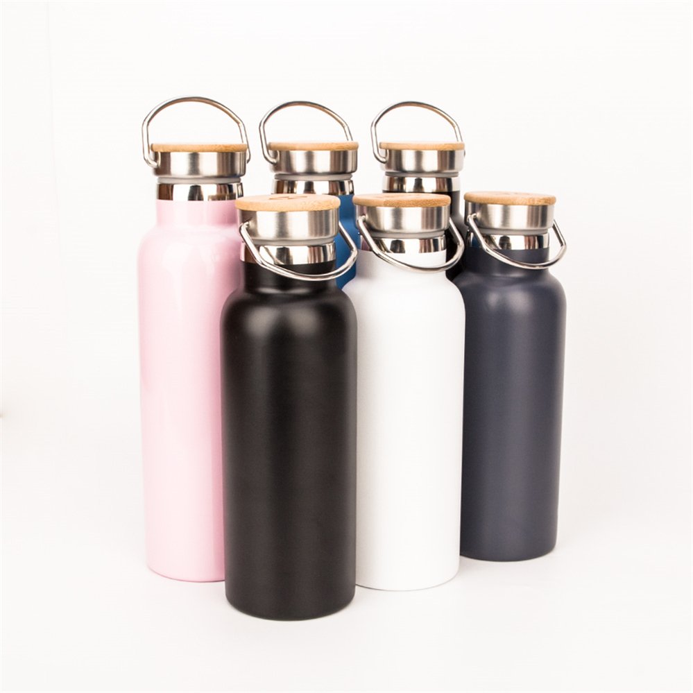 Custom Logo double wall insulated Thermos Vacuum Flask Double Wall Insulated metal Stainless Steel Water Bottles flask thermos