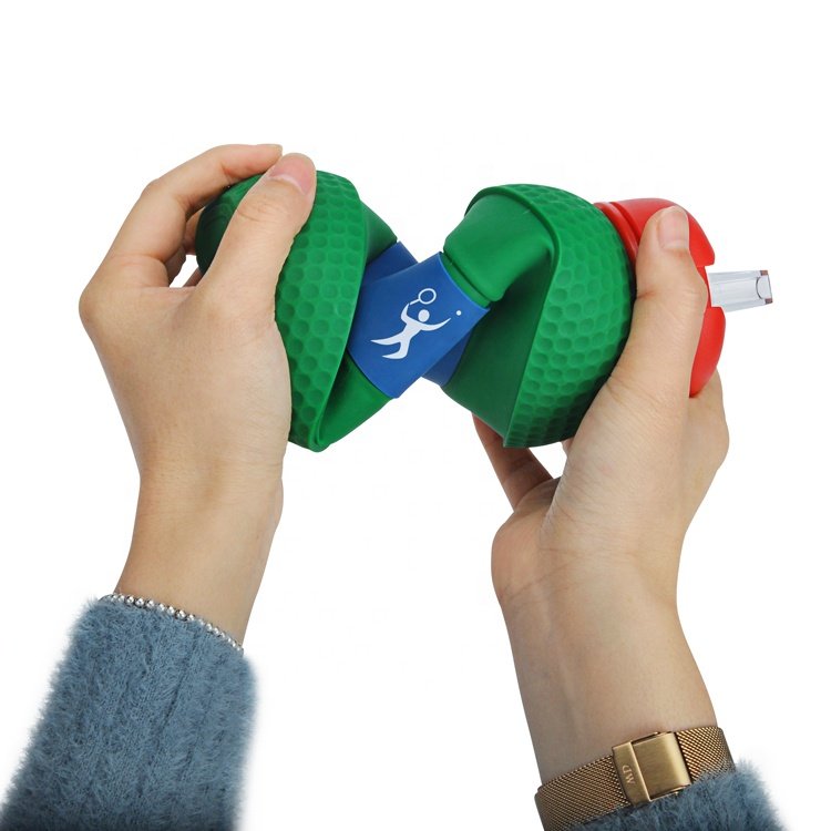 Promotional Cute Collapsible Silicone Sports Water Bottle for Kids BPA-Free Foldable Kawaii Style Perfect Gift Bicycle Riding